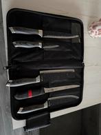 Professionele Messenset Horeca, Ophalen of Verzenden, Zo goed als nieuw, Rvs of Chroom, Bestekset