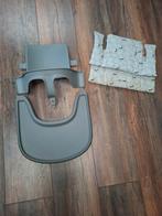 Grijze Babyset, Playtray en kussenset van Stokke, Kinderen en Baby's, Ophalen, Zo goed als nieuw, Meegroeistoel, Stoelverkleiner