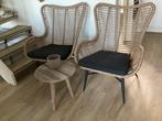 Intenso rovello balkon of tuinset = 2 stoelen en tafeltje, Tuin en Terras, Tuinstoelen, Ophalen of Verzenden, Nieuw, Wicker