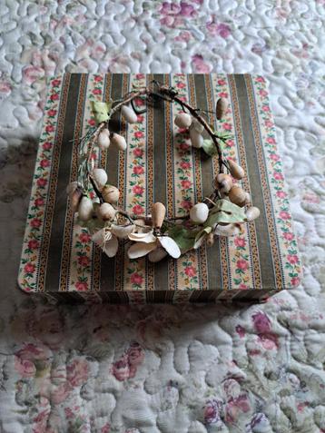 Antiek Frans Wassen Bruidskroontje beschikbaar voor biedingen