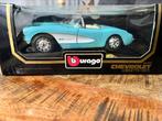 #112 Chevrolet Corvette modelauto 1:18, Ophalen of Verzenden, Bburago