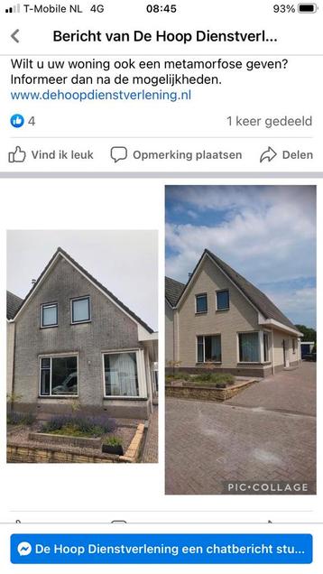 De Hoop Dak & Gevelreiniging - Gevelrenovatie  beschikbaar voor biedingen