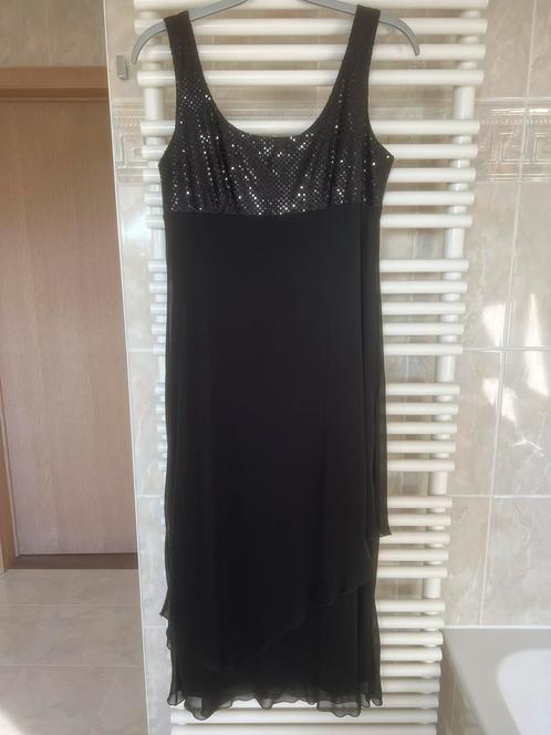 Galajurk zwart gala jurk zgan maat 42-44, Kleding | Dames, Gelegenheidskleding, Zo goed als nieuw, Galajurk, Maat 42/44 (L), Zwart