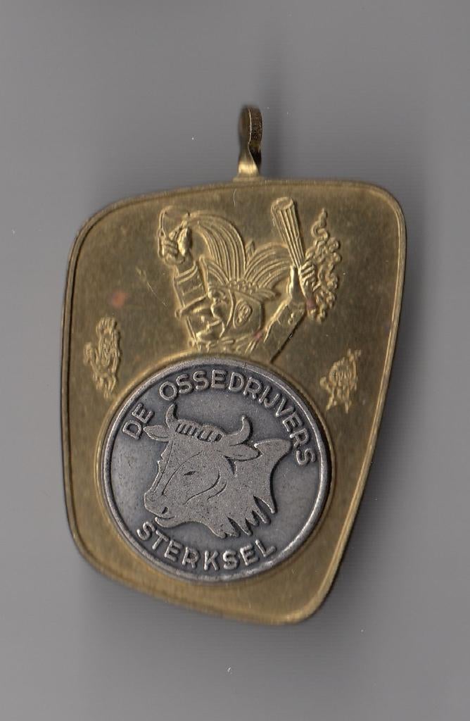 Carnaval Sterksel De Ossedrijvers medaille, Ophalen of Verzenden, Overige materialen