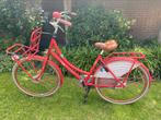 Rode lief fiets cortina, Ophalen of Verzenden, Gebruikt