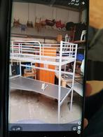 Ijzer bed, Ophalen, Gebruikt, 90 cm, Eenpersoons