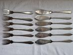 Zes couverts visbestek. Gero zilmeta., Huis en Inrichting, Keuken | Bestek, Ophalen of Verzenden, Gebruikt, Rvs of Chroom