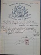 Oude nota's uit 1882-1947, Verzamelen, Ophalen, Gebruikt