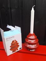 Kähler kandelaar kerstboom Avvento rood groot boom Deens, Huis en Inrichting, Woonaccessoires | Kandelaars en Kaarsen, Overige materialen