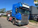 Scania R 580 LA 6X, Automaat, Stof, Scania, Blauw