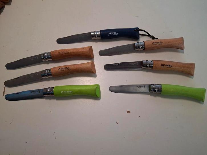 Opinel kindermes nr 7 Per Stuk, Watersport en Boten, Hengelsport | Roofvissen, Zo goed als nieuw, Overige typen, Ophalen of Verzenden