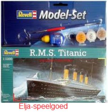 Revell 1:1200 R.M.S Titanic modelset 65804 schip/boot beschikbaar voor biedingen