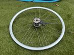 Nete 28inch voorwiel met naafdynamo, Fietsen en Brommers, Fietsonderdelen, Ophalen of Verzenden, Zo goed als nieuw, Algemeen, Wiel