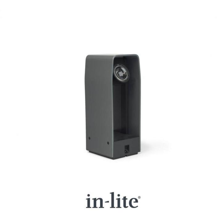 In-Lite ACE (low) Special Edition Flat Grey 12V [NIEUW], Tuin en Terras, Buitenverlichting, Nieuw, Staande lamp, Aluminium, Minder dan 50 watt