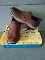 Skechers leren schoenen - Maat 43 - Nieuw!, Kleding | Heren, Schoenen, Loafers, Bruin, Nieuw, Ophalen of Verzenden