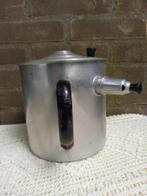 vintage aluminium melkkoker, Huis en Inrichting, Keuken | Keukenbenodigdheden, Ophalen of Verzenden, Gebruikt