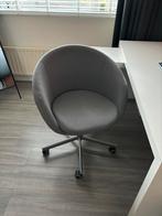 Bureaustoel kuip grijs, Ophalen, Zo goed als nieuw