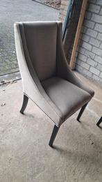 4 Mooie eetkamerstoelen van Rofra Home. Kleur beige., Huis en Inrichting, Ophalen of Verzenden, Zo goed als nieuw, Overige kleuren