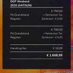 F1 Zandvoort 2026, Eén persoon, Augustus