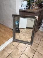 Oude spiegel met gips schade, Ophalen, Gebruikt, Minder dan 100 cm, Rechthoekig