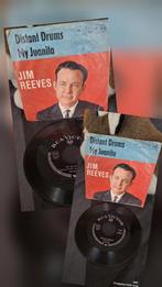 Jim Reeves – Distant Drums / My Juanita – Originele 7” Si, Gebruikt, 7 inch, Single, Ophalen of Verzenden