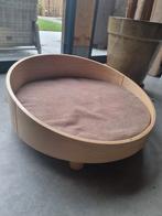 Mooie houten ronde hondenmand op pootjes, Dieren en Toebehoren, Ophalen, Overige