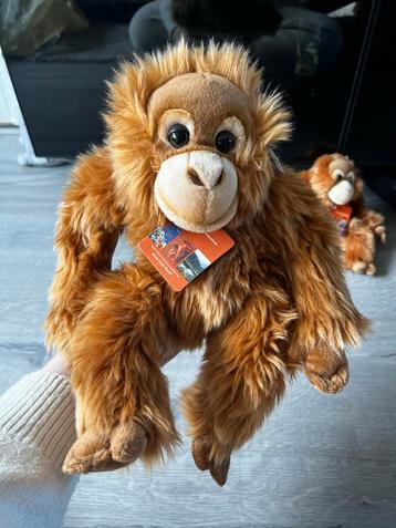 WWF Knuffel Aap - Groot & Klein beschikbaar voor biedingen