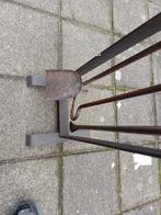 Vintage Haardstel met Standaard, Huis en Inrichting, Kachels, Ophalen, Gebruikt