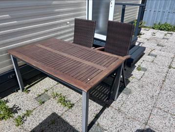 Noordwijkerhout: Tuinmeubelset 4 stoelen beschikbaar voor biedingen