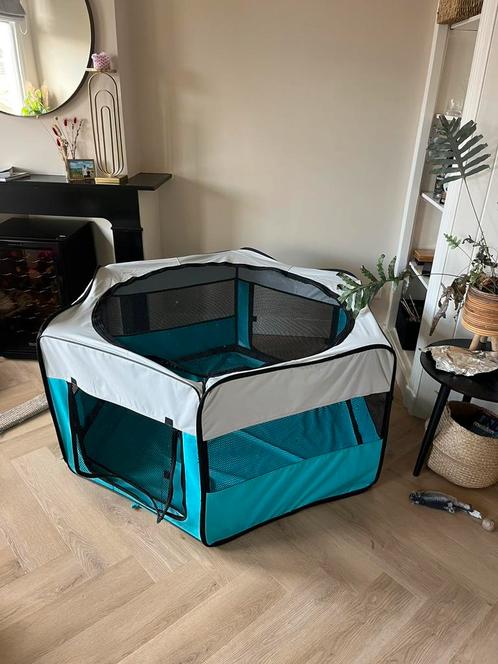 Bench/ren voor konijnen, cavia’s, puppy’s/kittens, Dieren en Toebehoren, Knaagdieren en Konijnen | Hokken en Kooien, Zo goed als nieuw