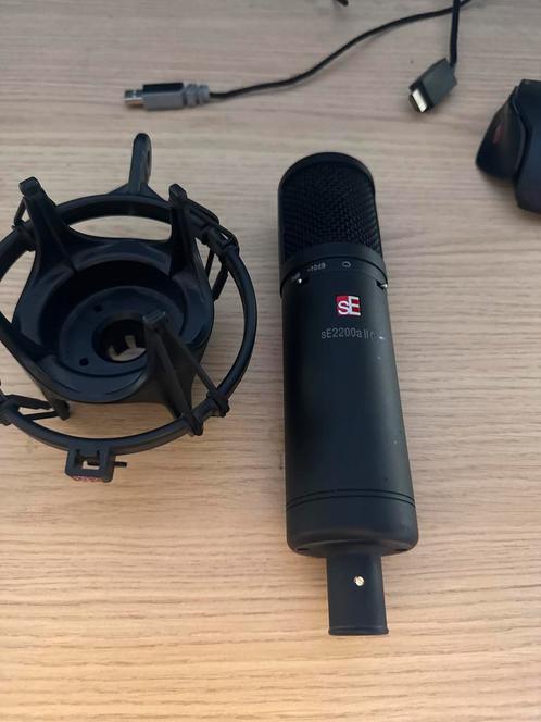 sE Electronics 2200a II C condensator microfoon Goede staat, Muziek en Instrumenten, Microfoons, Zo goed als nieuw, Studiomicrofoon