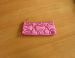 Fuchsia roze retro cirkels toilettas makeuptas van Clinique, Ophalen of Verzenden, Roze, Dame