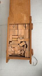 Vintage houten blokkendioos, Ophalen, Gebruikt
