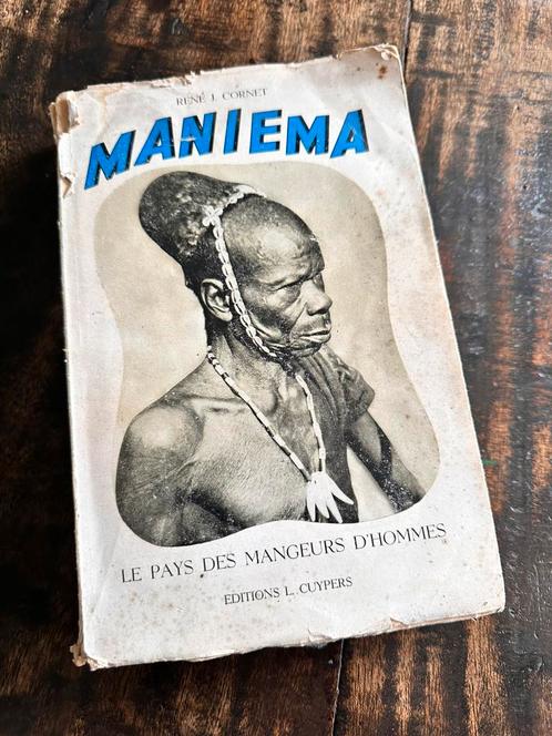 Maniema Antropologisch boek vakliteratuur verzamelaar Congo, Antiek en Kunst, Kunst | Niet-Westerse kunst, Ophalen of Verzenden