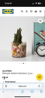 IKEA ULLSYREN Plant pot, dotted multicolour, 12 cm, Tuin en Terras, Bloempotten, Ophalen, Rond, Aardewerk, Minder dan 40 cm