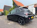 Opel ADAM 1.0 Turbo 66KW Start&stop 3D 2015 Zwart, Auto's, Opel, Voorwielaandrijving, ADAM, 1041 kg, 4 stoelen