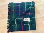 AaBe grote geruite 100% wollen plaid/deken izgs, Huis en Inrichting, Ophalen of Verzenden, Gebruikt, Deken of Dekbed