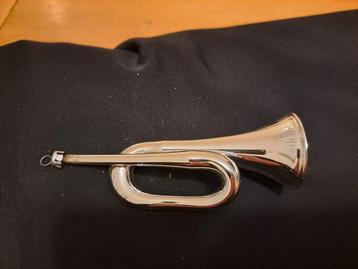 Trombone Kerstbal - Zilverkleurig beschikbaar voor biedingen