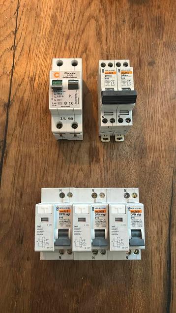 3x allemat aardlekautomaat kookgroep fornuis groep aardlek beschikbaar voor biedingen