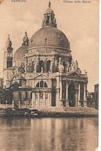 Italia(2727)  Kaart uit Venezia-Chiesa della Saluta blanco, Ophalen, Ongelopen, Italië