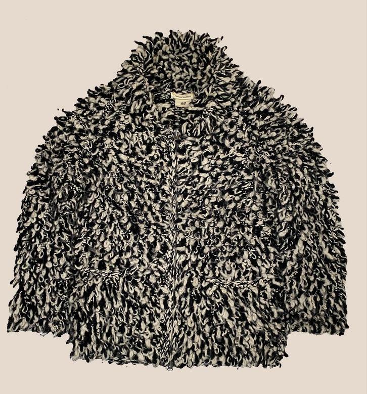 Isabel Marant x H&M wollen vest, Kleding | Dames, Truien en Vesten, Zo goed als nieuw, Maat 38/40 (M), Zwart, Ophalen of Verzenden