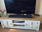 Tv meubel, Huis en Inrichting, Kasten | Televisiemeubels, Ophalen, Gebruikt, 150 tot 200 cm, Eikenhout