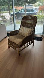 Rotan stoel, Huis en Inrichting, Fauteuils, Ophalen of Verzenden, Zo goed als nieuw, Minder dan 75 cm, 50 tot 75 cm