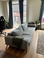 Grijze bank, Huis en Inrichting, Banken | Bankstellen, Ophalen, Gebruikt, 100 tot 125 cm, Driepersoons