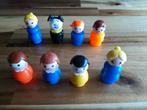 8 vintage Fisher Price poppetjes, Kinderen en Baby's, Speelgoed | Fisher-Price, Ophalen, Gebruikt, Speelset
