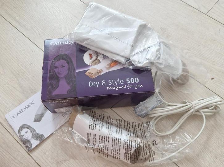 Carmen Dry & Style 500 HD500 Nieuw, Sieraden, Tassen en Uiterlijk, Uiterlijk | Haarverzorging, Nieuw, Ophalen of Verzenden