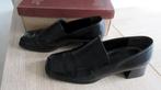 zwarte leren damesschoenen, Kleding | Dames, Schoenen, Ophalen of Verzenden, Zo goed als nieuw, Zwart