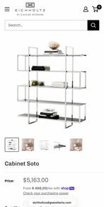 Cabinet Soto Eichholtz, Ophalen, Met plank(en), Bauhaus design furniture, 150 tot 200 cm