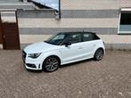 Audi A1 1.2 TFSI 63KW Admired S line Wit, Auto's, Audi, Voorwielaandrijving, Stof, A1, Zwart