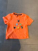 Leuk oranje t-shirt voor Koningsdag!, Meisje, Ophalen of Verzenden, Zo goed als nieuw, Jurk of Rok